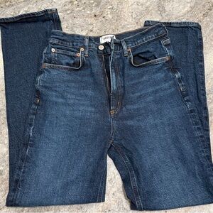 Agolde high rise stovepipe size 28